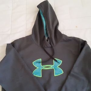 Ladies Under Armour Hoodie gray XLg